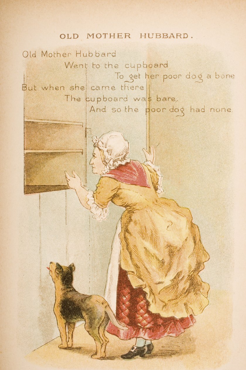 Alte Mutter Hubbard, aus 