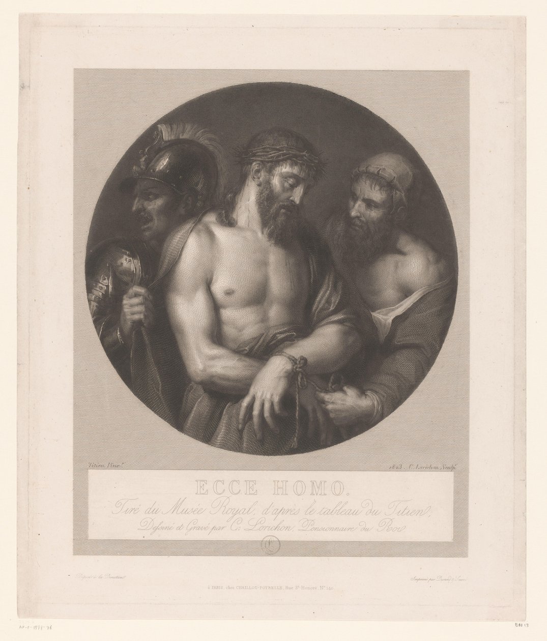 Ecce Homo von Constant Louis Antoine Lorichon