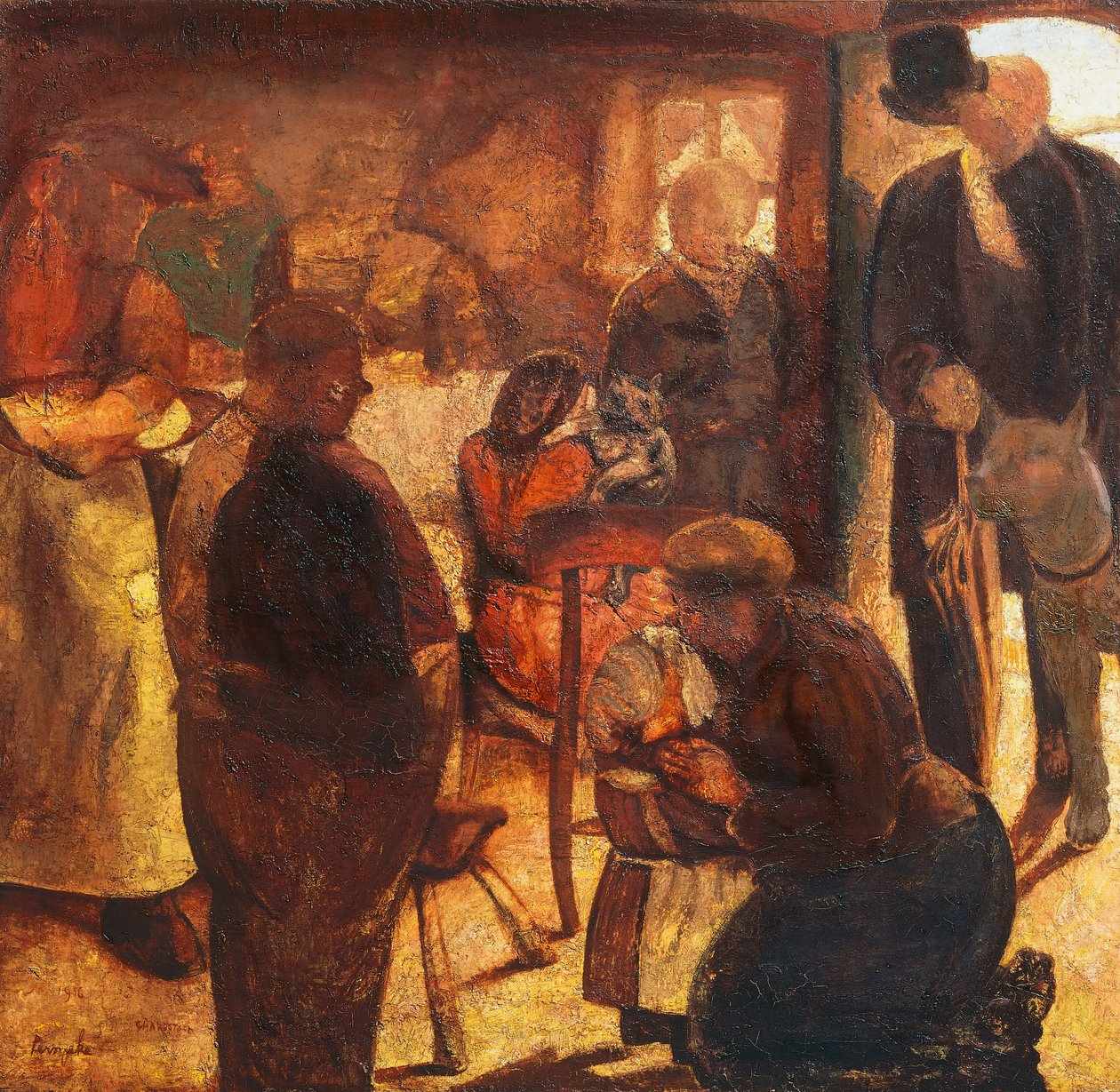 Der Fremde, von Constant Permeke (1886-1952) von Constant Permeke