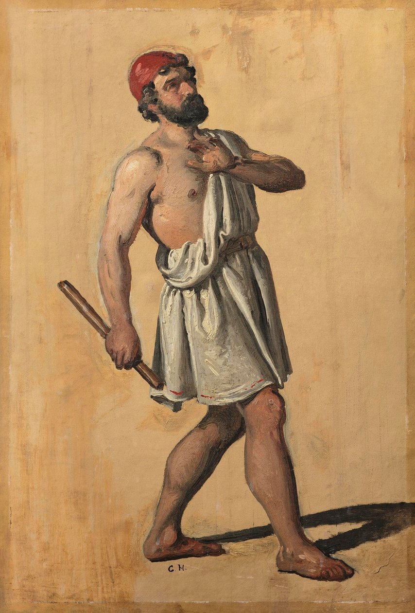 Männliche Figur, Hephaistos (?) von Constantin Hansen