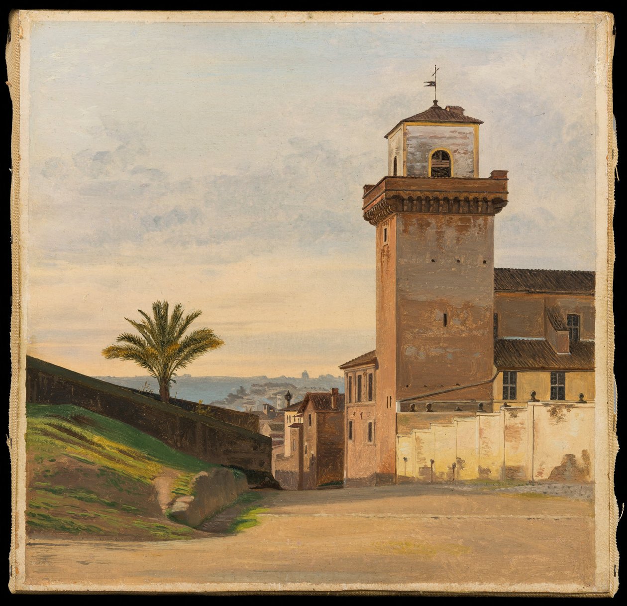 Blick von der Piazza San Pietro in Vincoli von Constantin Hansen