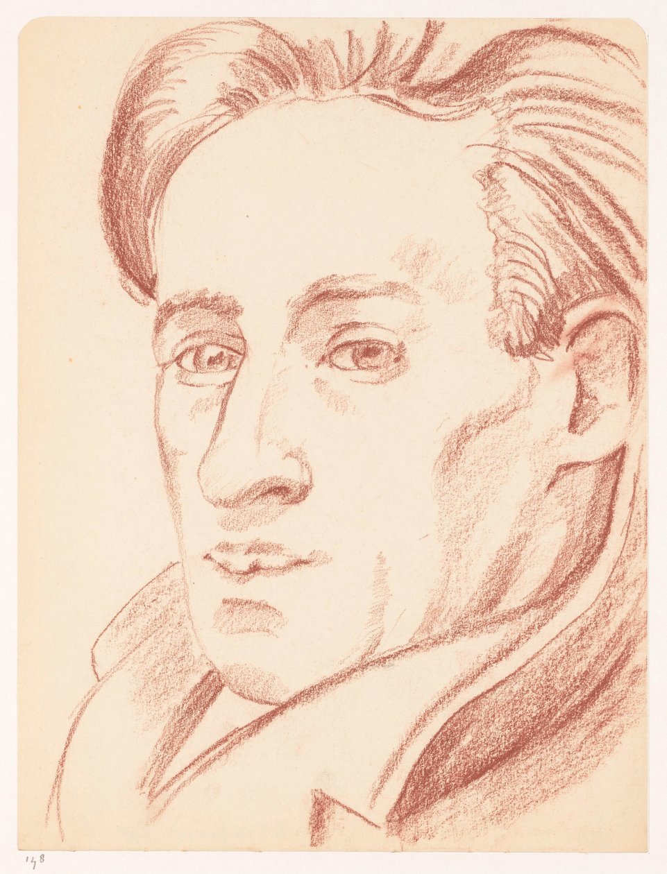 Selbstporträt von Cor van Teeseling