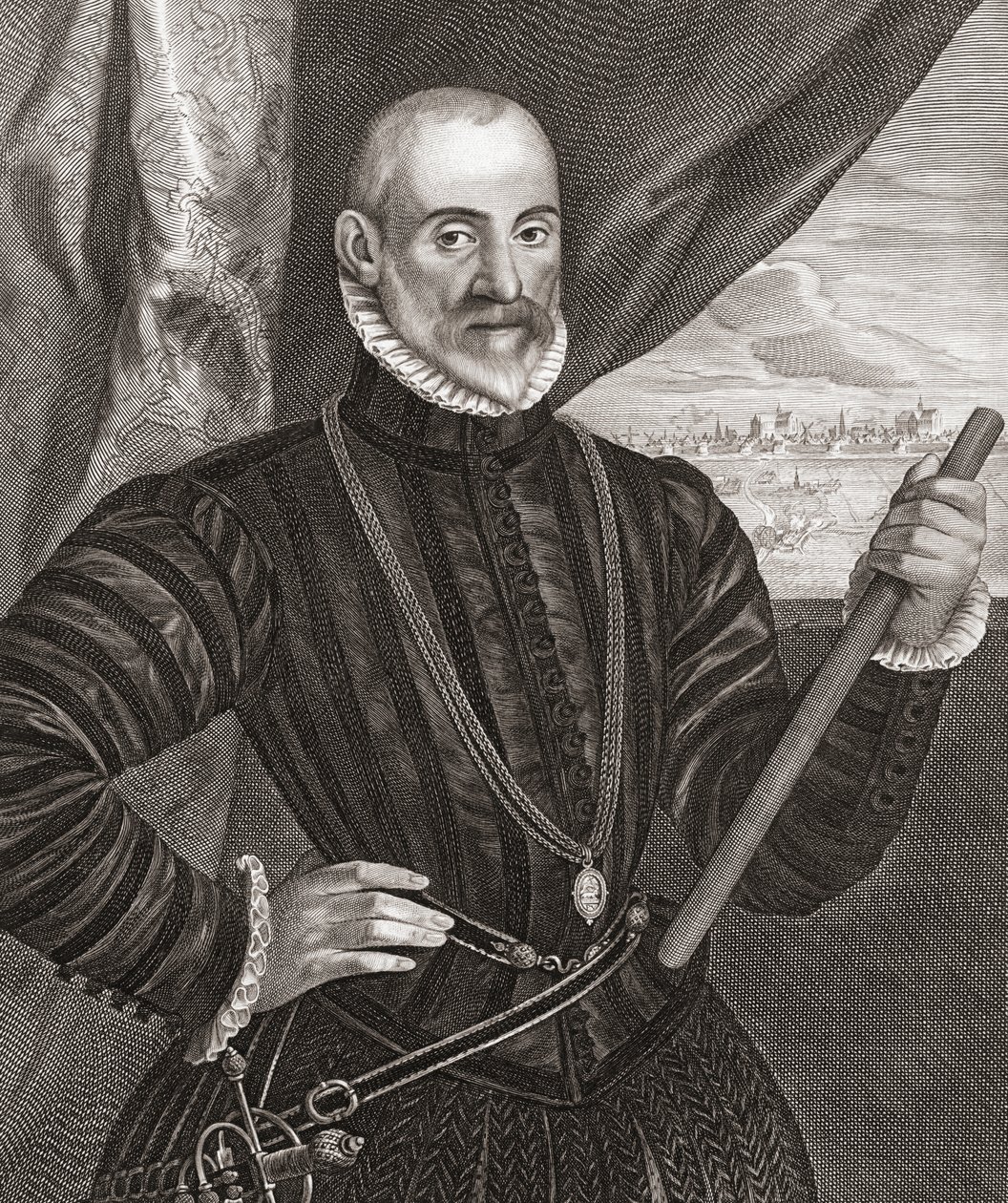 Francisco de Valdez. Porträt von Cornelis (after) Visscher