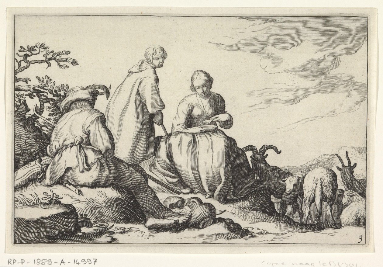 Schäfer von Cornelis Bloemaert (II) (possibly)