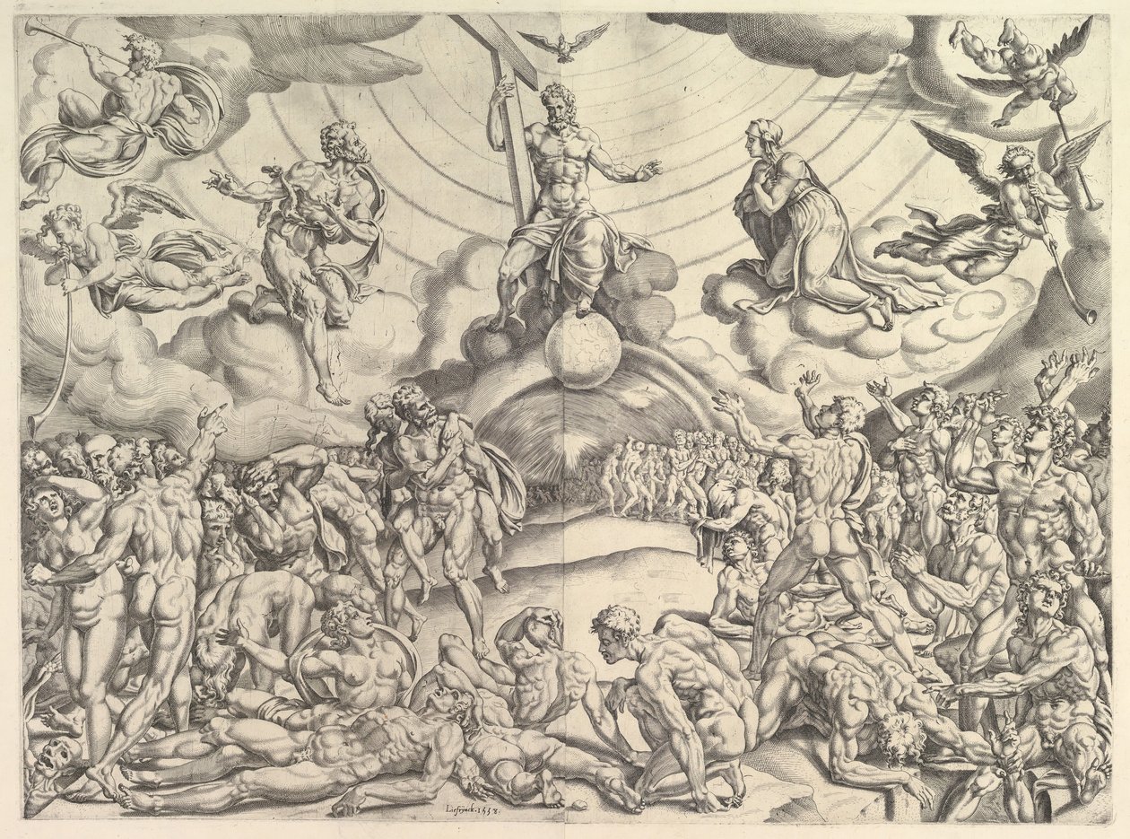 Das Jüngste Gericht von Cornelis Bos