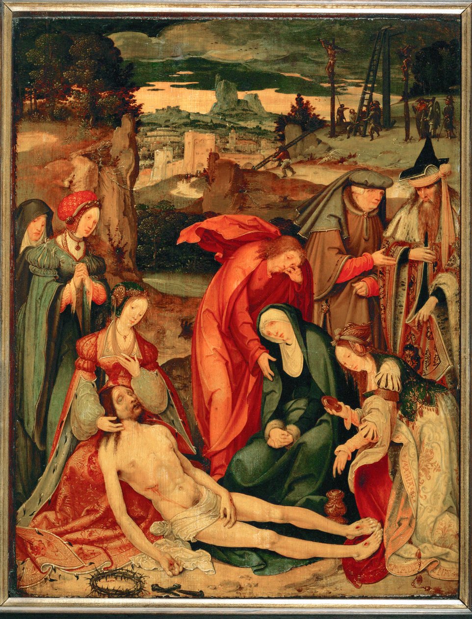 Beweinung von Cornelis Cornelisz. van Haarlem