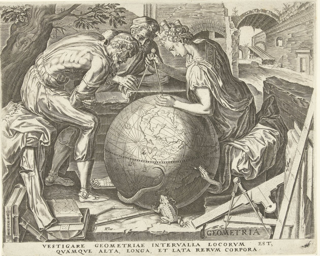 Geometrie von Cornelis Cort
