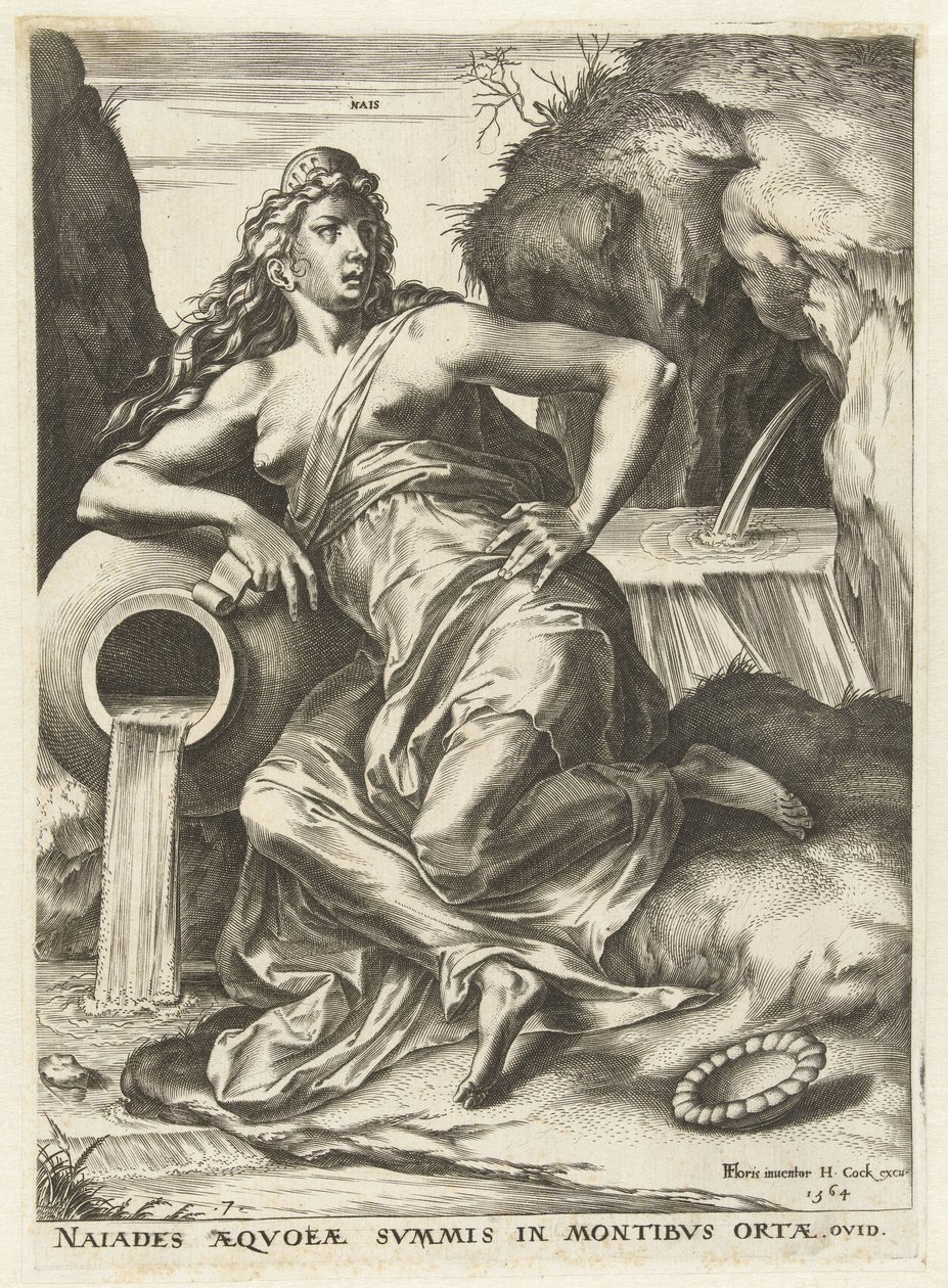 Naiade von Cornelis Cort