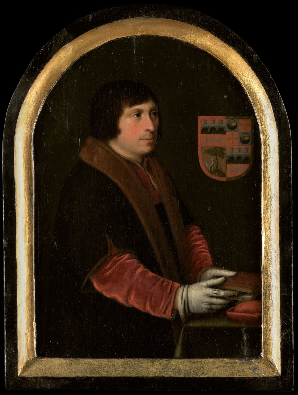 Porträt von Pieter Salina, um 1620 von Cornelis Engelsz