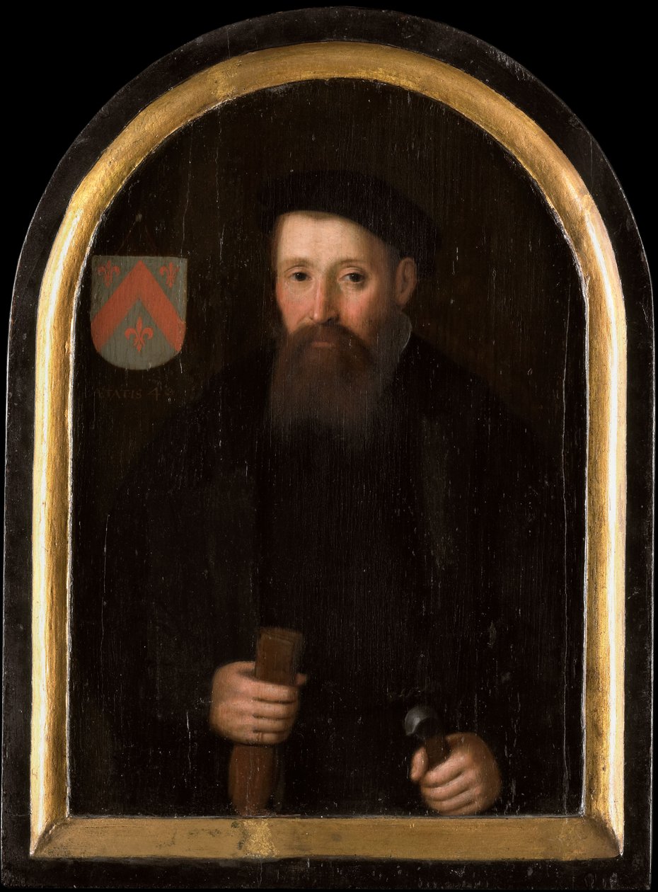 Porträt von Willem Fransz van Schoterbosch, um 1620 von Cornelis Engelsz