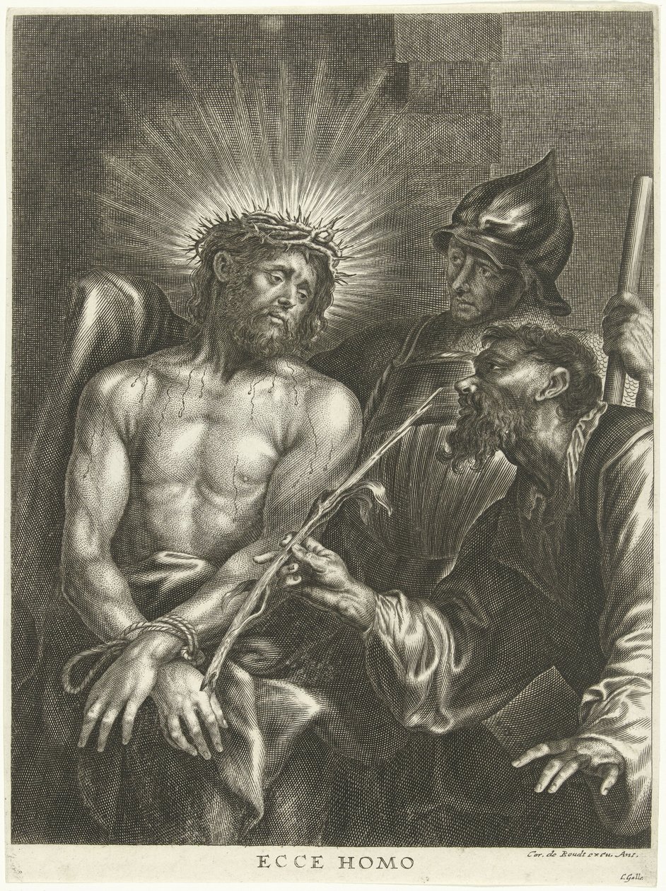 Christus dem Volk gezeigt (Ecce Homo) von Cornelis Galle (II)