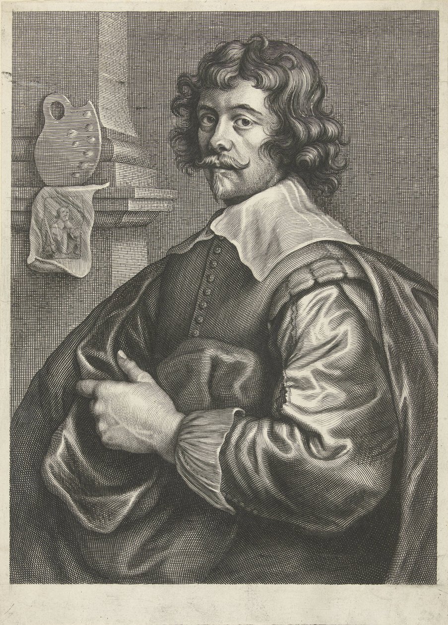 Porträt von Joannes Meyssens von Cornelis Galle (II)