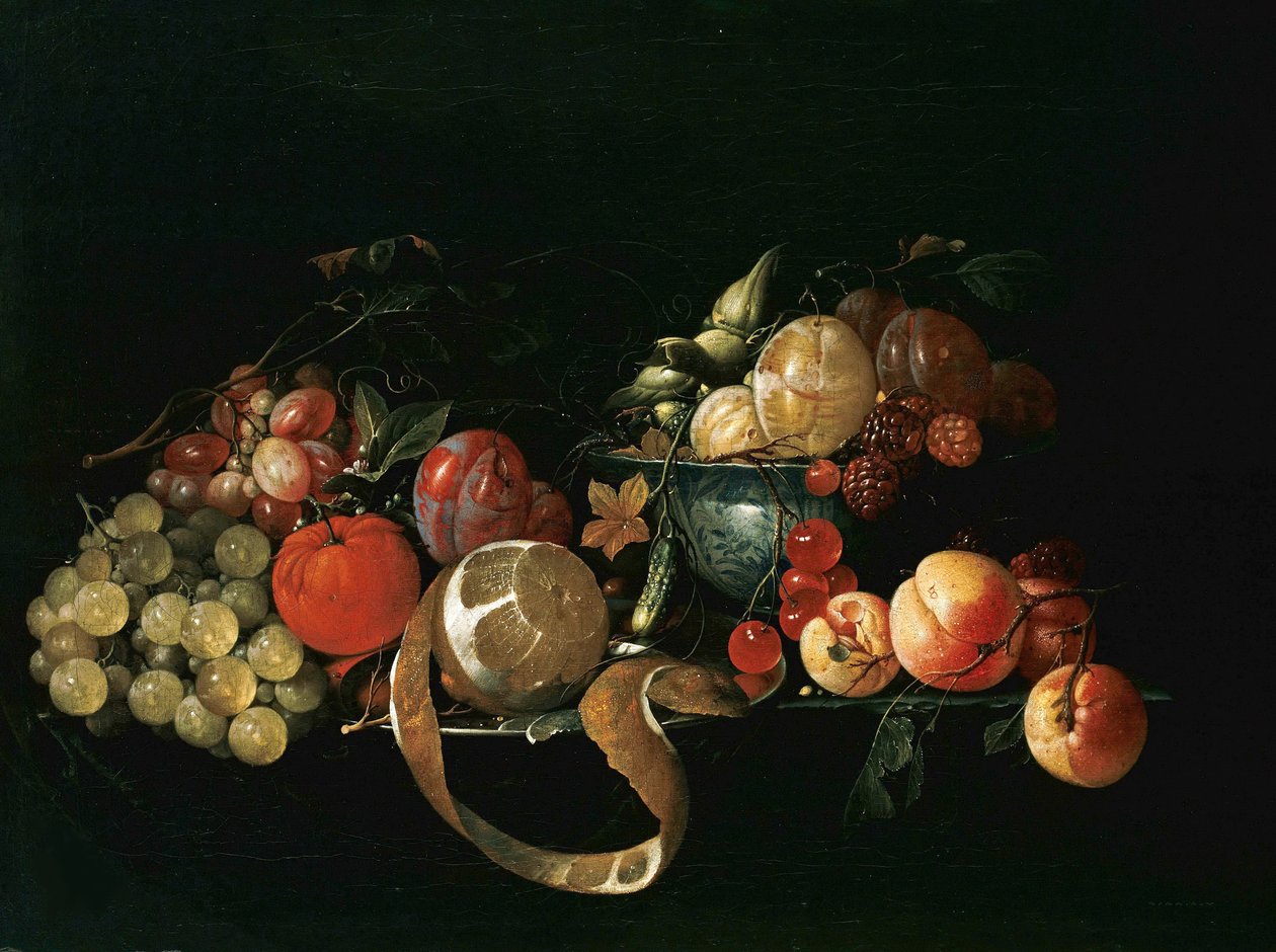 Stillleben mit Früchten von Cornelis de Heem