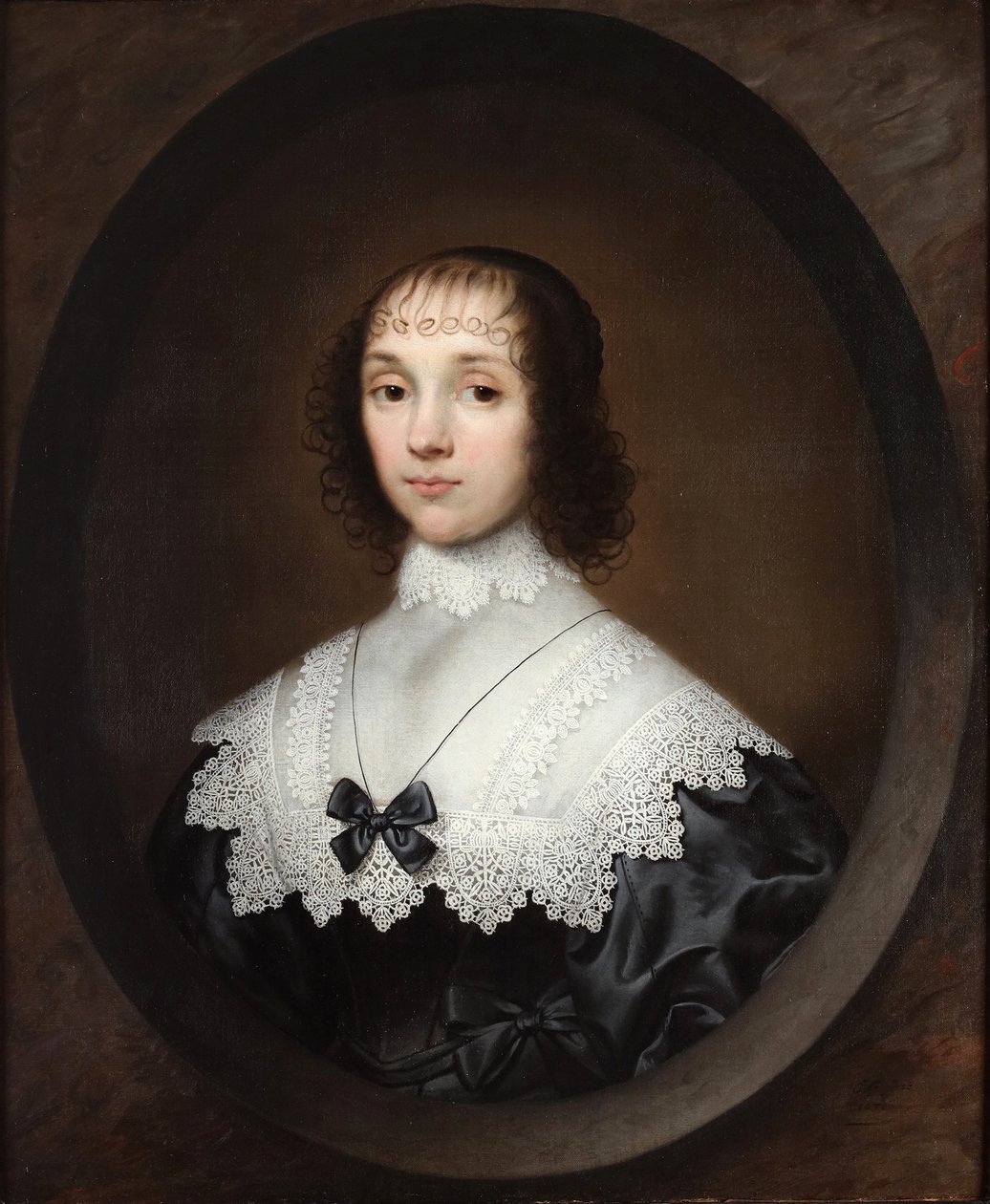 Porträt von Lady Waterpark von Cornelis Janssens van Ceulen
