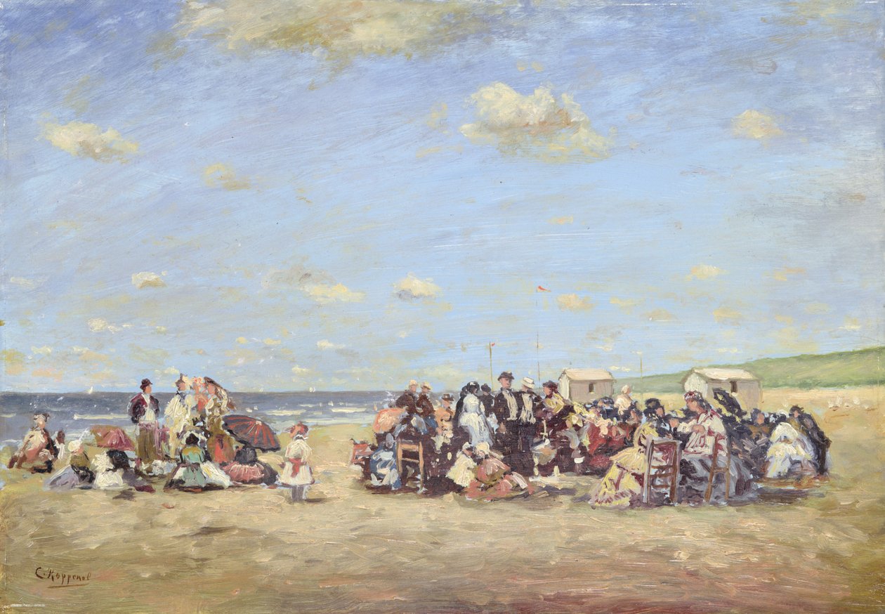 Am Strand von Cornelis Koppenol