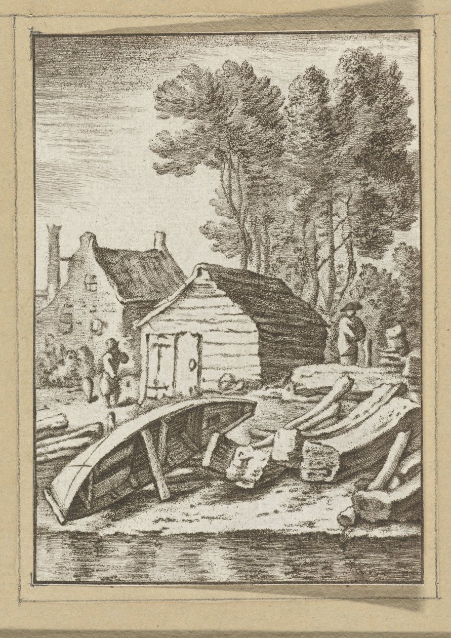 Schiffswerft von Cornelis Ploos van Amstel