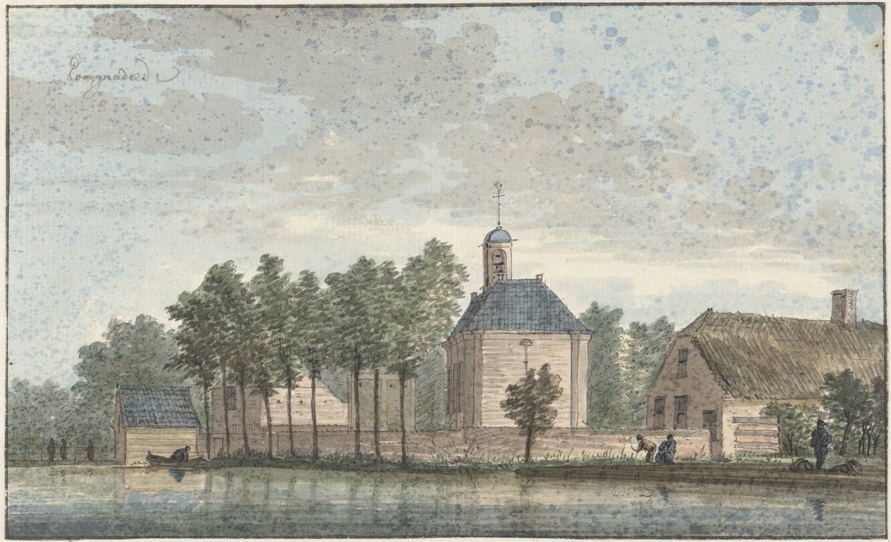 Das Dorf Hoogmade von Cornelis Pronk (possibly)