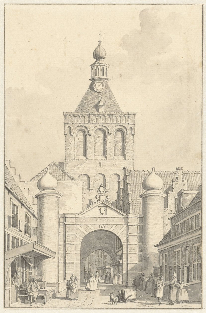 Das Binnenpoort in Culemborg von Cornelis Pronk
