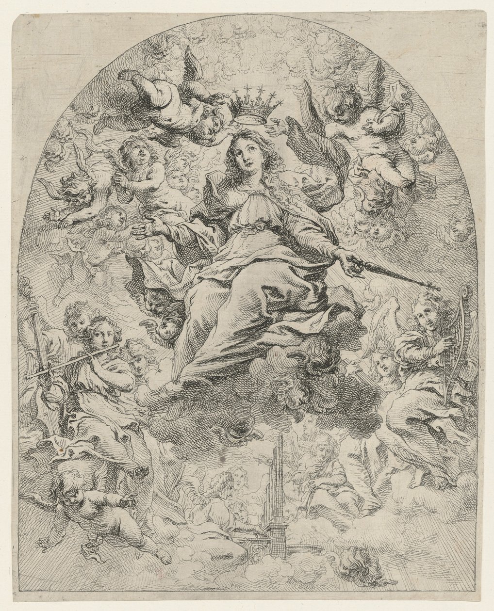 Krönung Mariens von Cornelis Schut