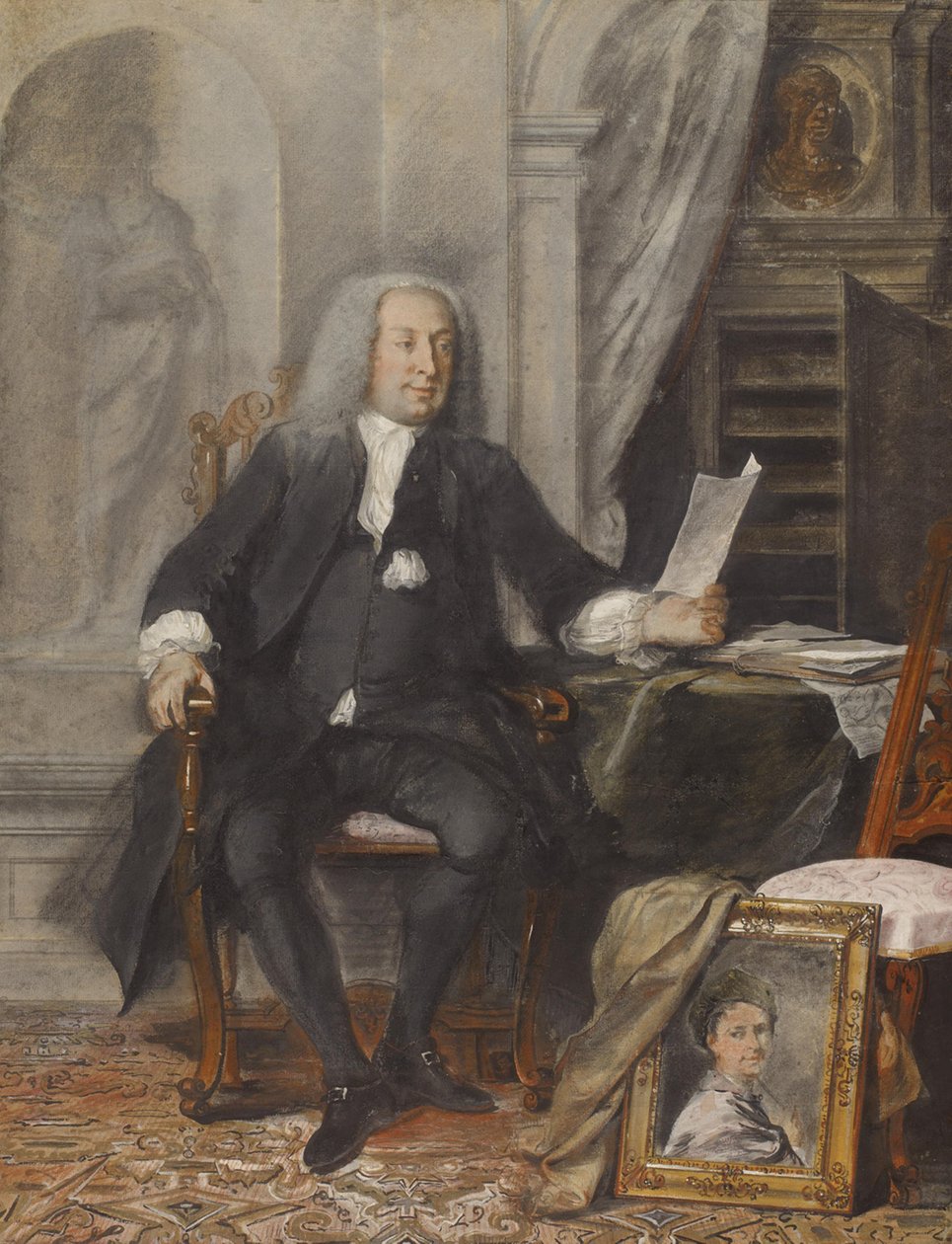 Jeronimus Tonneman (1687-1750) von Cornelis Troost