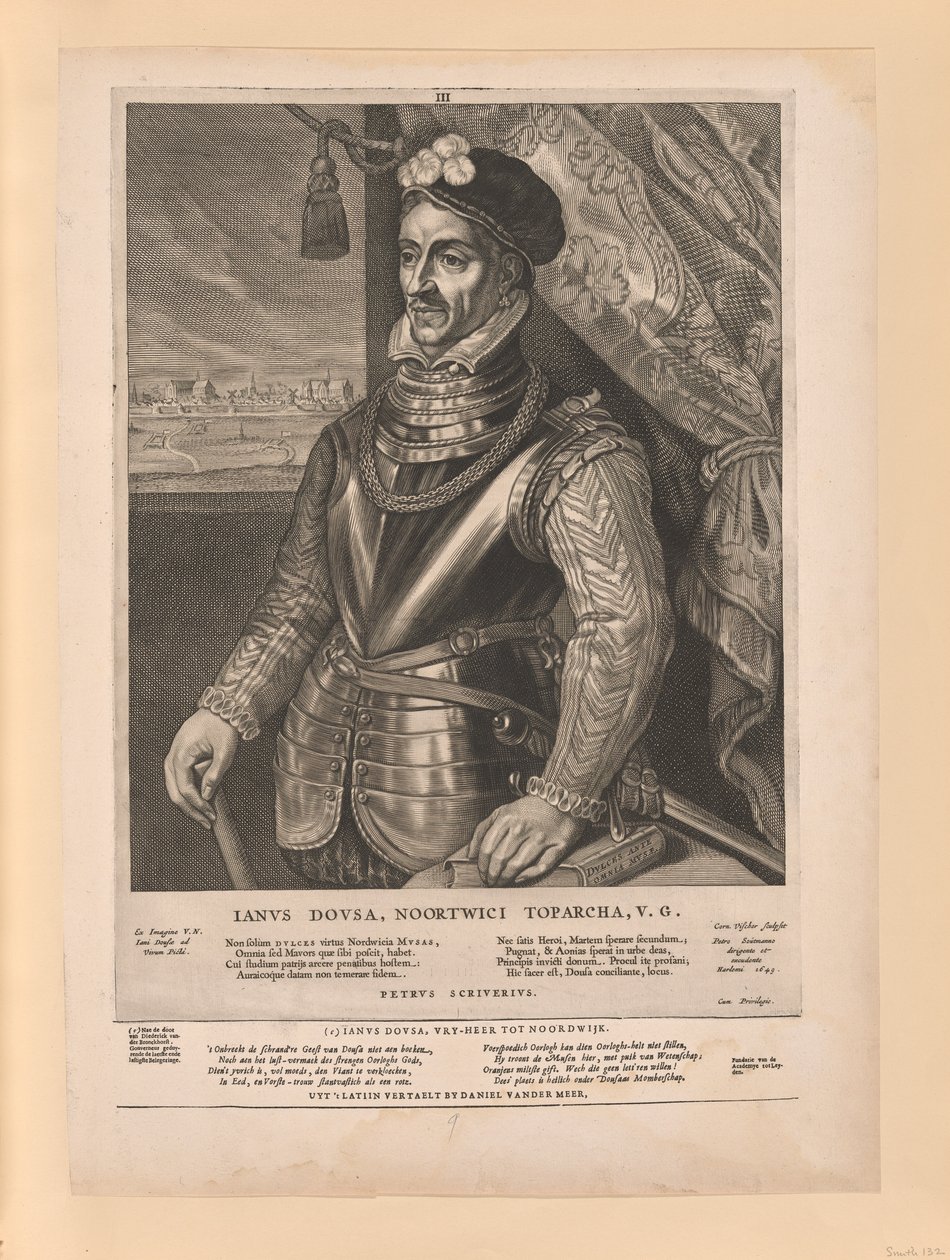 Jan van der Does, aus Quatuor Personae von Cornelis Visscher