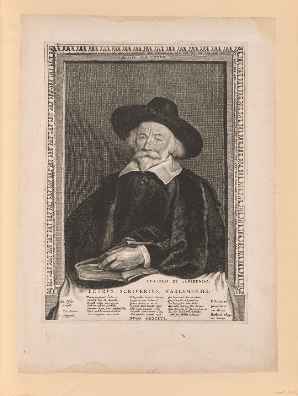 Peter Scriverius von Cornelis Visscher