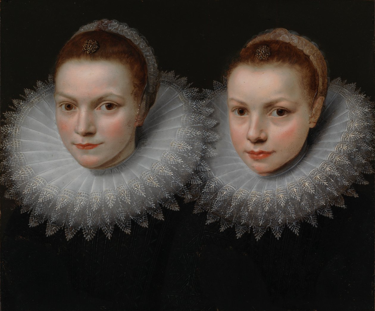 Zwei Schwestern, ca. 1610-1615 von Cornelis de (attr. to) Vos