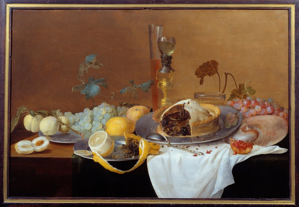 Stillleben mit Pastete von Cornelis de Heem