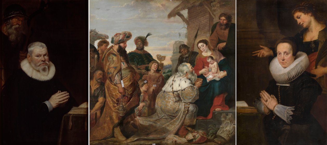Epitaph von Willem van Meerbeeck und seiner Frau Barbara Kegeleers von Cornelis de Vos
