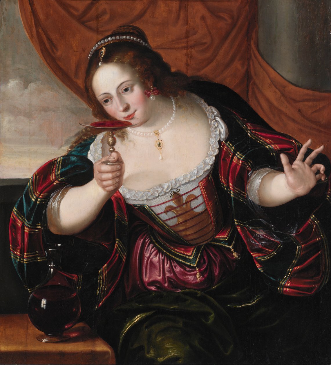 Porträt einer Dame, frühes 17. Jahrhundert von Cornelis de Vos