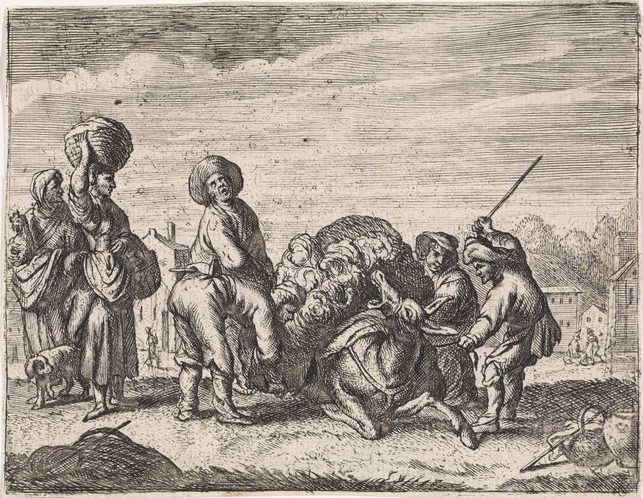 Der schreiende Esel von Cornelis de Wael