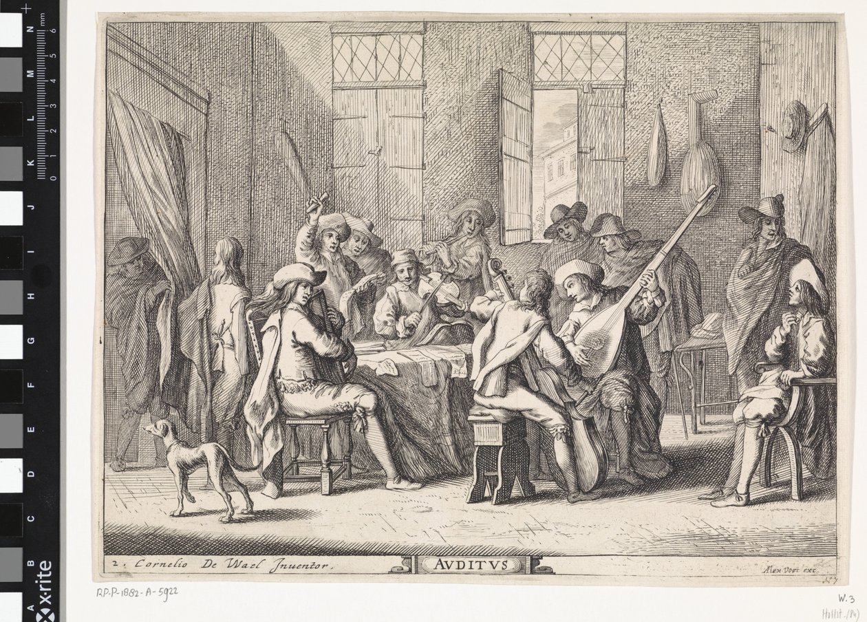 Gehör von Cornelis de Wael
