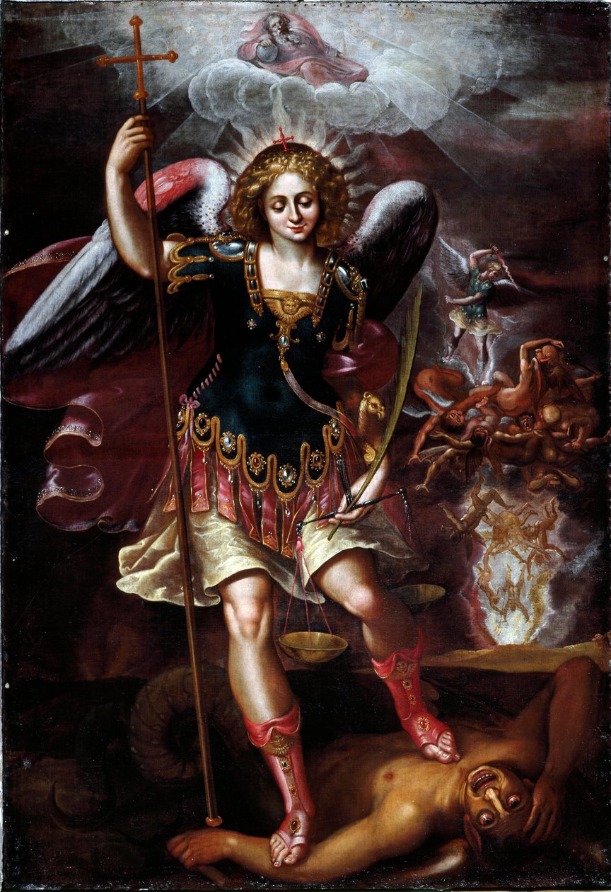 Der Erzengel Michael von Cornelis de Wael