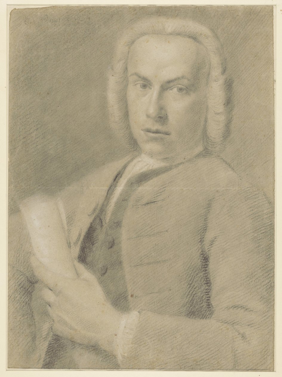 Selbstporträt von Cornelis van Noorde von Cornelis van Noorde