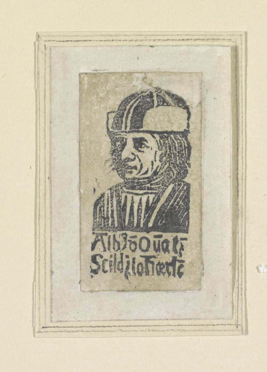 Porträt von Albert van Ouwater von Cornelis van den Berg