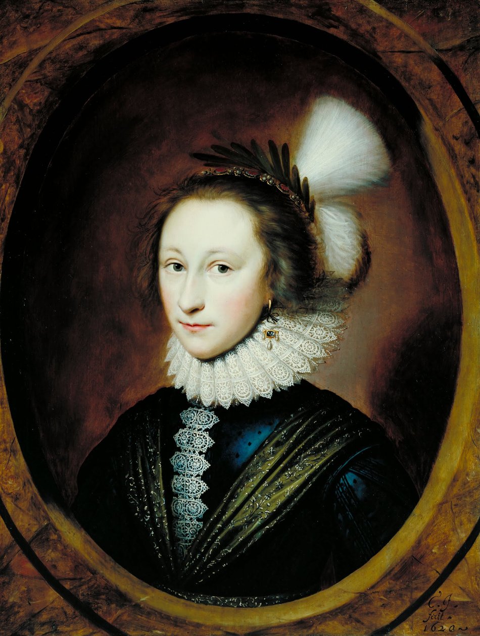 Porträt von Susanna Temple, später Lady Lister von Cornelius I Johnson