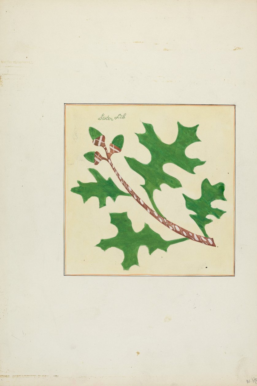 Autogramm-Quilt von Cornelius Christoffels and Margaret Linsley