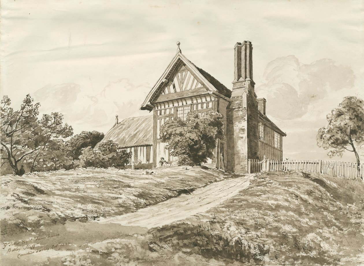 Betley - Bauernhaus von Cornelius Varley