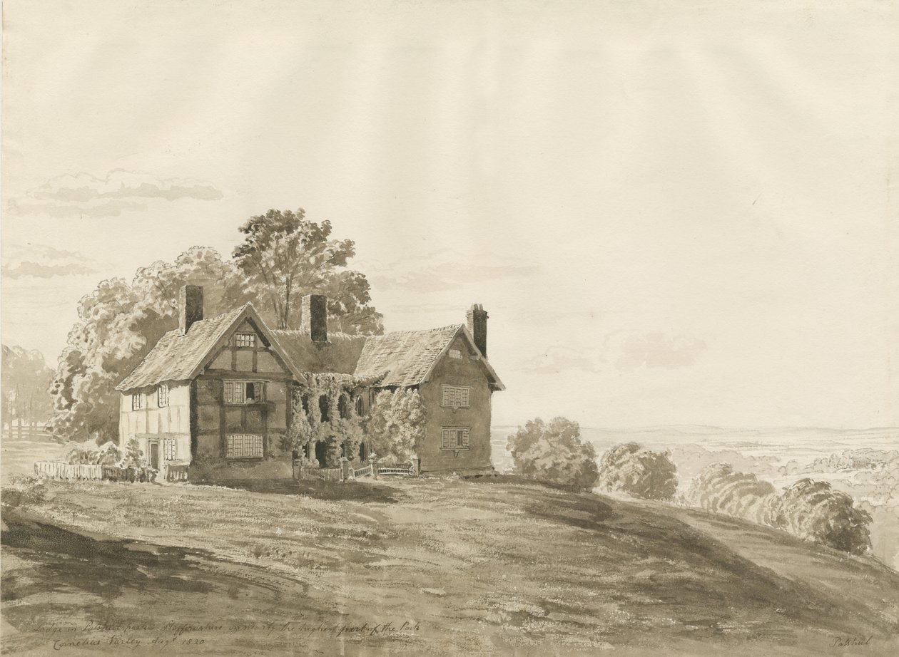 Patshull Park - Lodge von Cornelius Varley