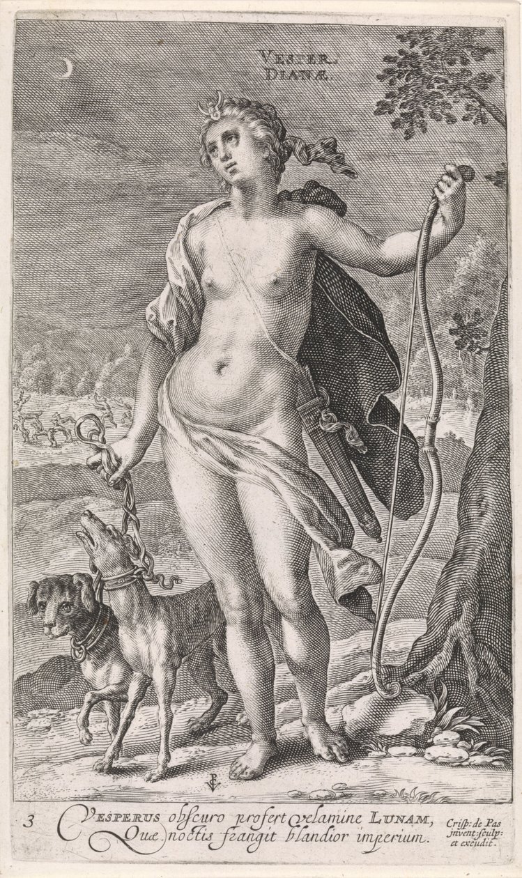 Abend von Crispijn van de Passe (I)