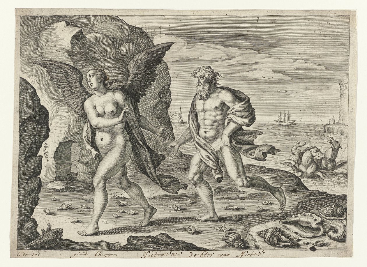 Coronis und Neptun von Crispijn van de Passe (II)