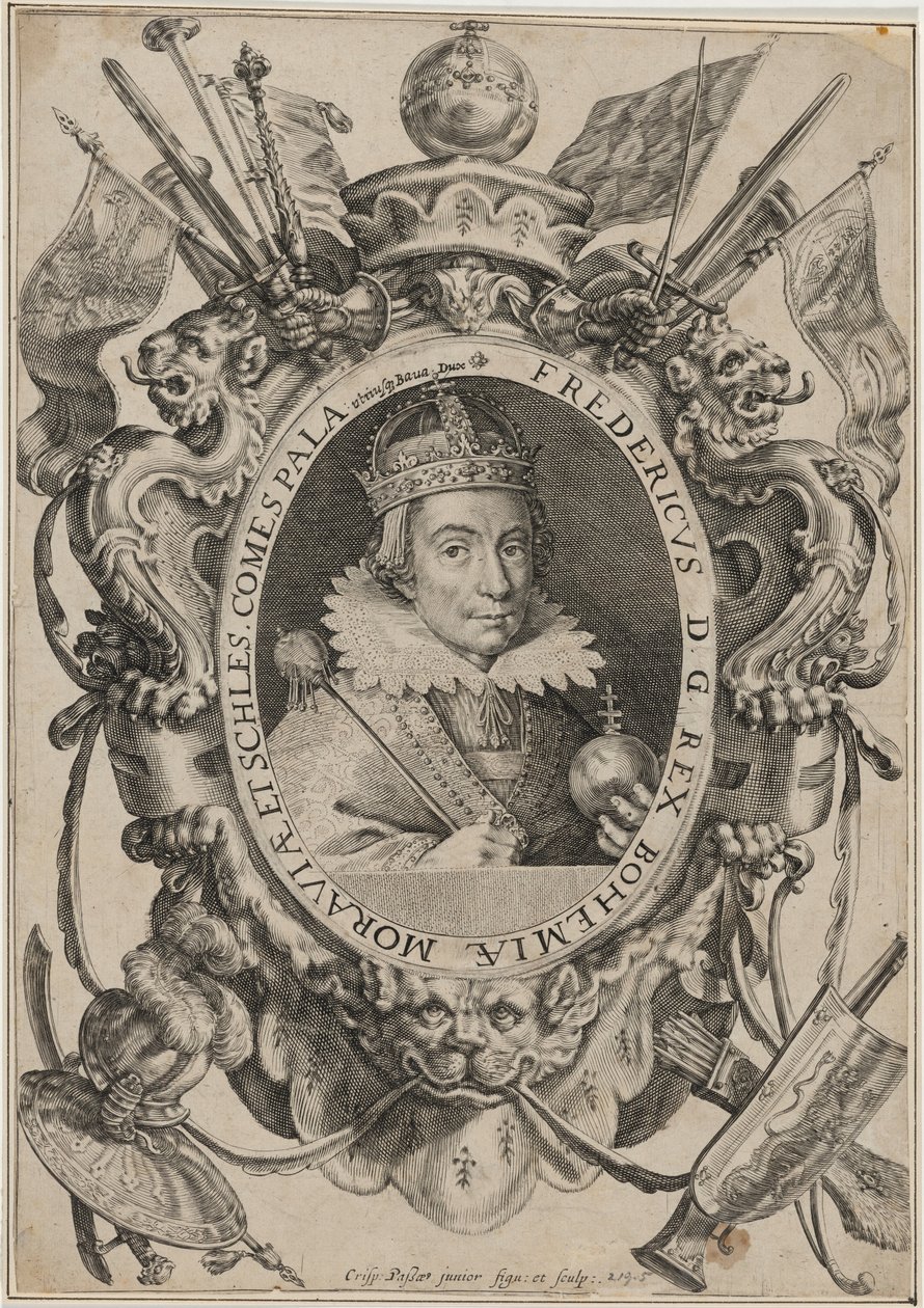 Friedrich V., Kurfürst von der Pfalz, König von Böhmen von Crispijn van de Passe I