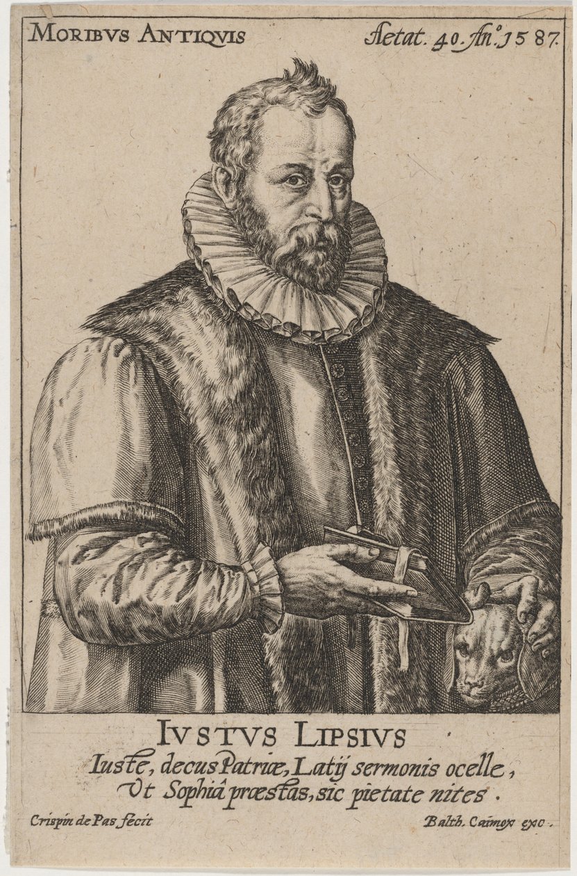 Justus Lipsius von Crispijn van de Passe I