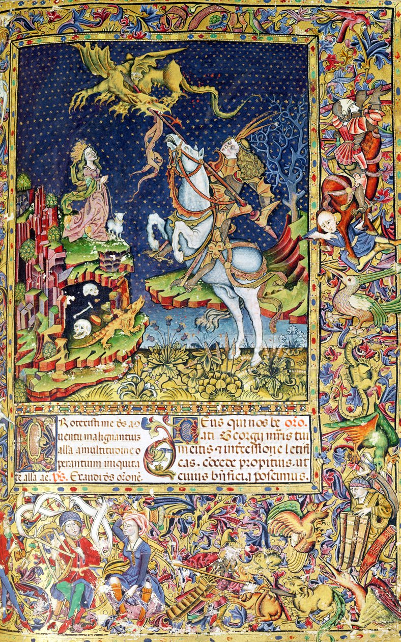 Messbuch des Heiligen Georg von Topusko, 15.-16. Jahrhundert von Croatian School