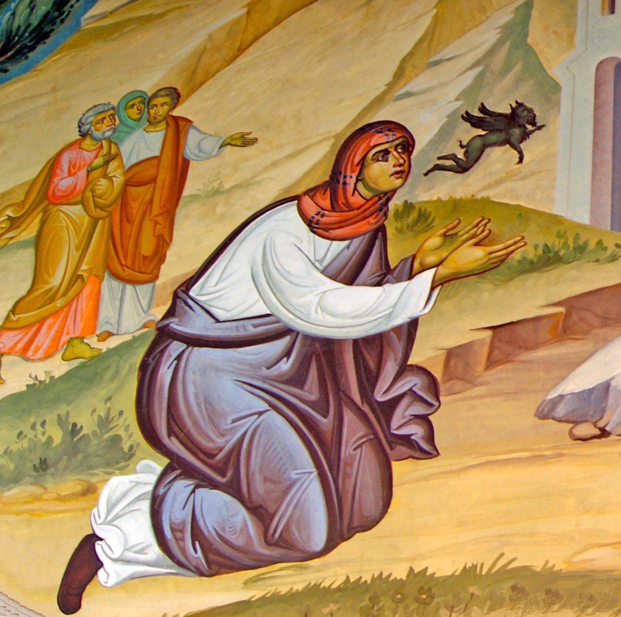 Freilassung eines kleinen geflügelten Dämons, Zypern von Cypriot
