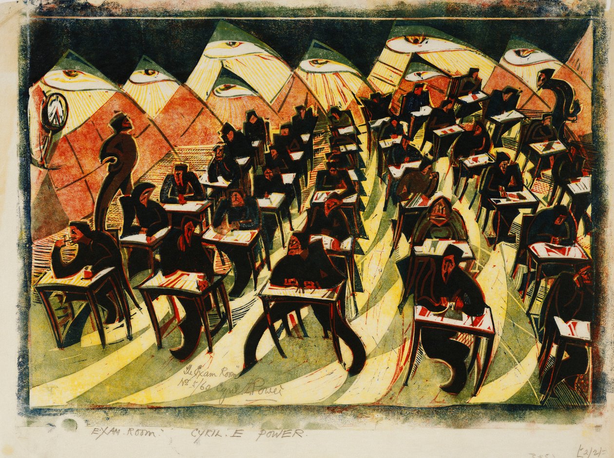 Der Prüfungsraum von Cyril Edward Power
