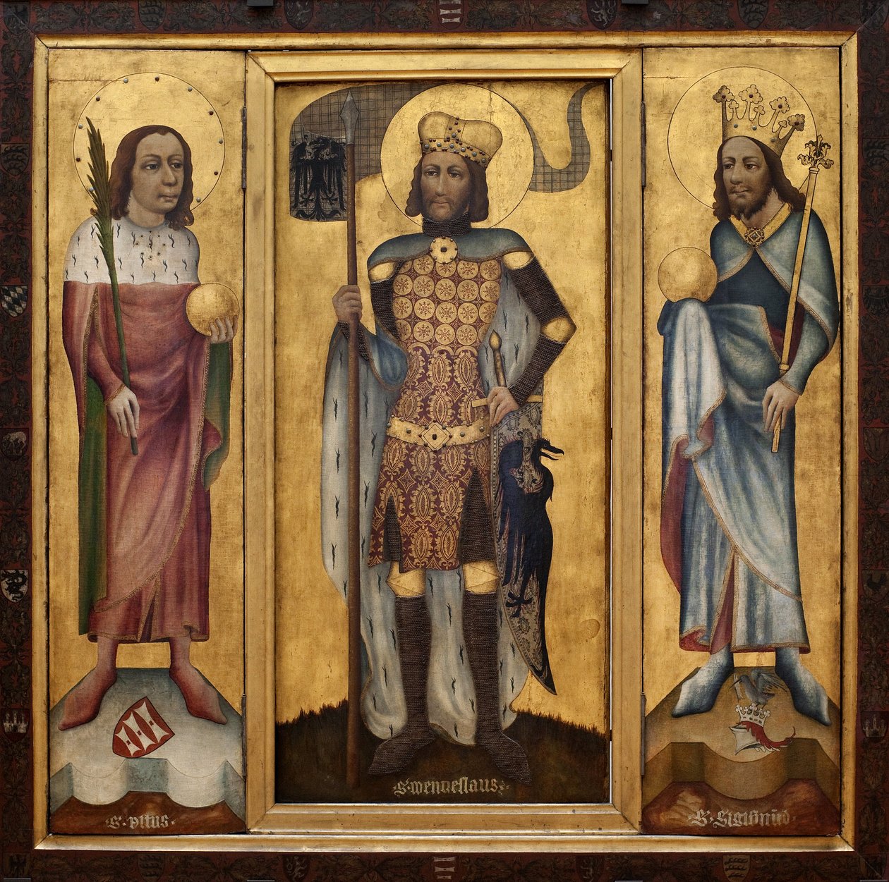 Mühlhausen-Altar (oder Prag-Altar) von Czech School