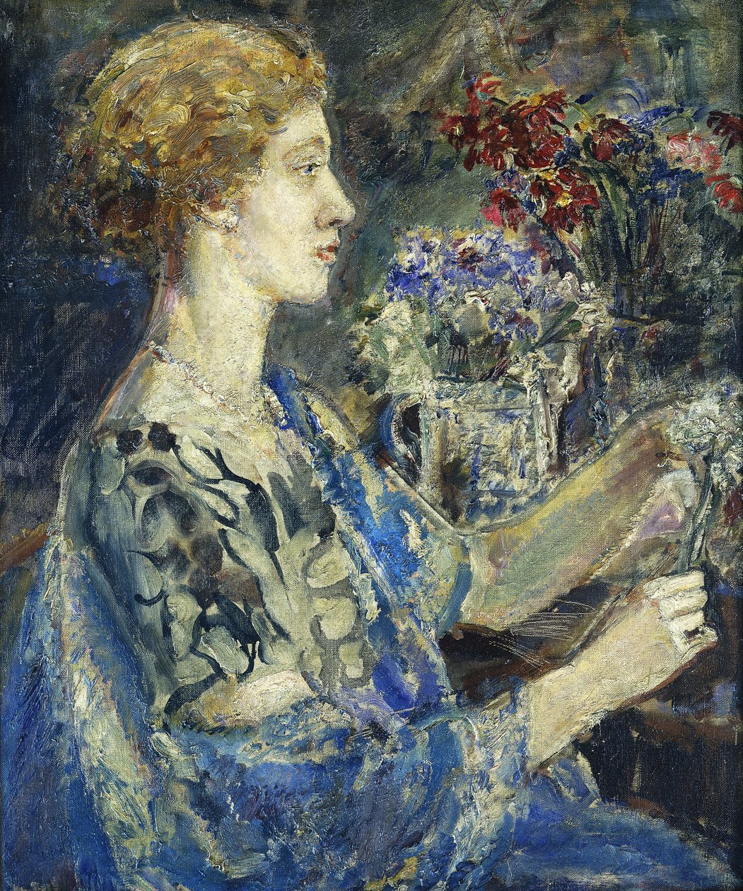 Porträt von Dame Flora Robson von Dame Ethel Walker
