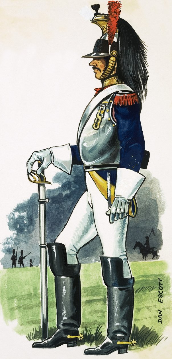 Französischer Kürassier der kaiserlichen Armee Frankreichs von Dan Escott