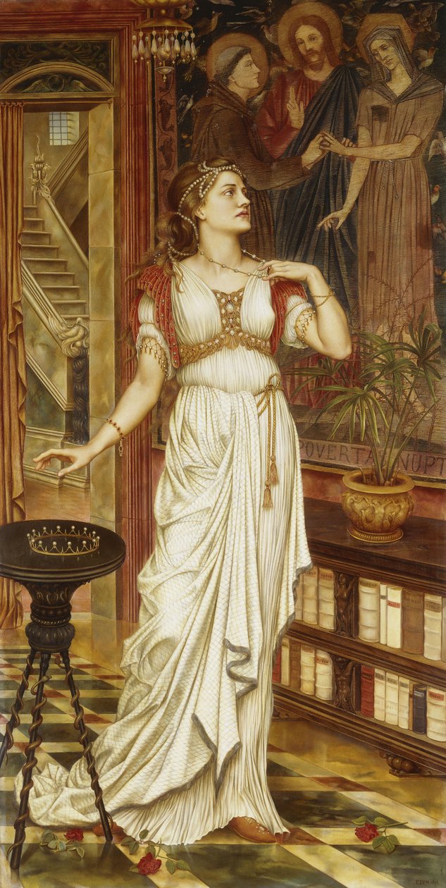 Schuhverstecken bei Nachbar Flamborough von Daniel Maclise